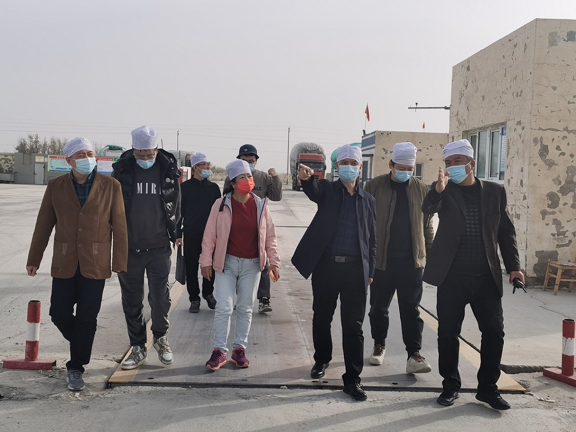 李林、樊治強一行到省棉麻集團基地督導調研安全生產、棉花儲備工作